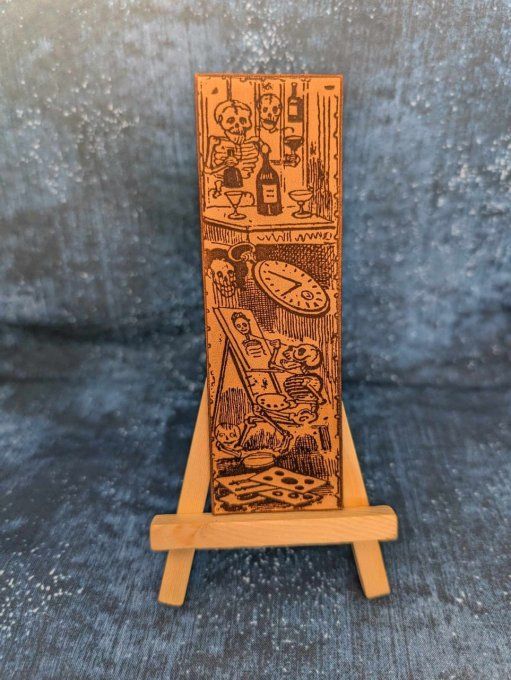 José Guadalupe Posada - Calavera Peintre