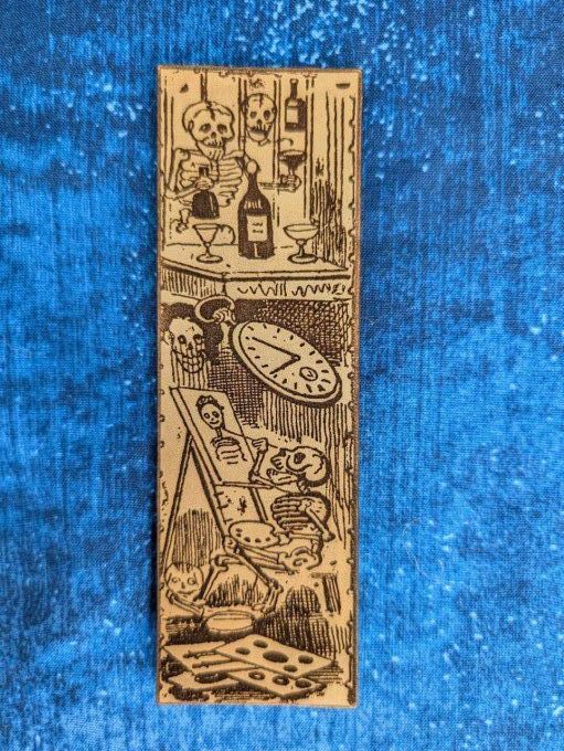 José Guadalupe Posada - Calavera Peintre